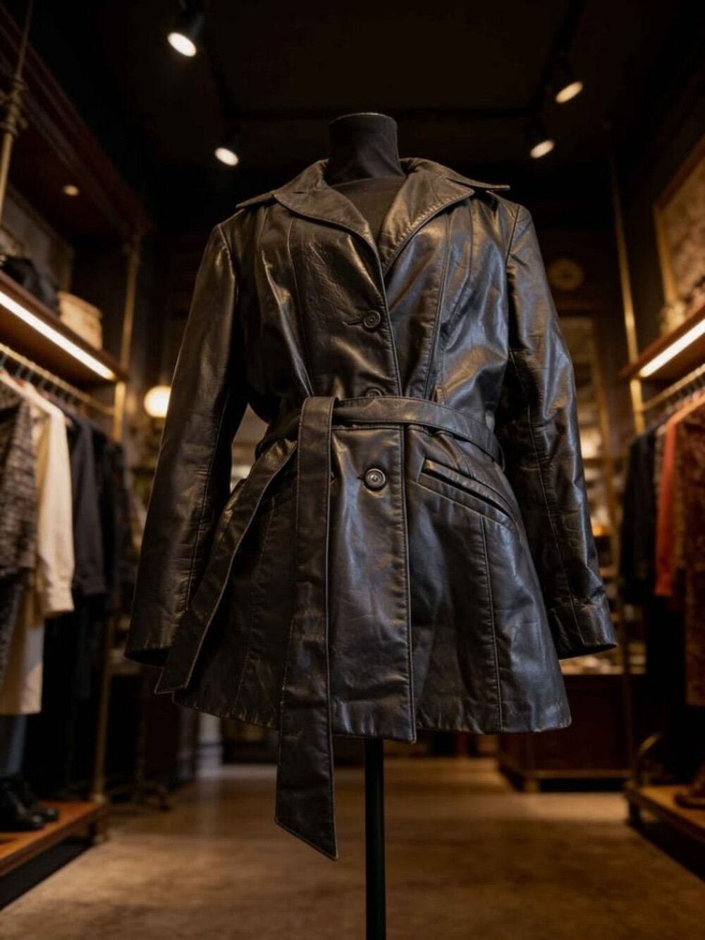 Gorgeous Stylish Leather Coat for Women